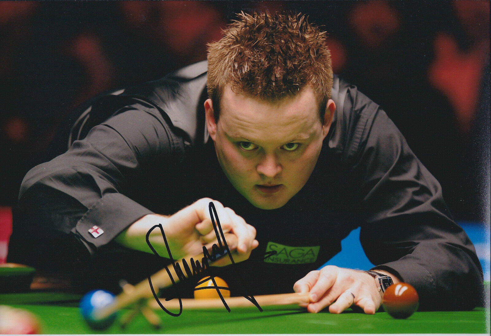 Shaun MURPHY SIGNED 12x8 Photo Poster painting AFTAL COA UK Snooker Champion AUTOGRAPH