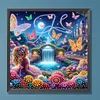 Butterfly Girl - Crystal Rhinestone Diamond Painting