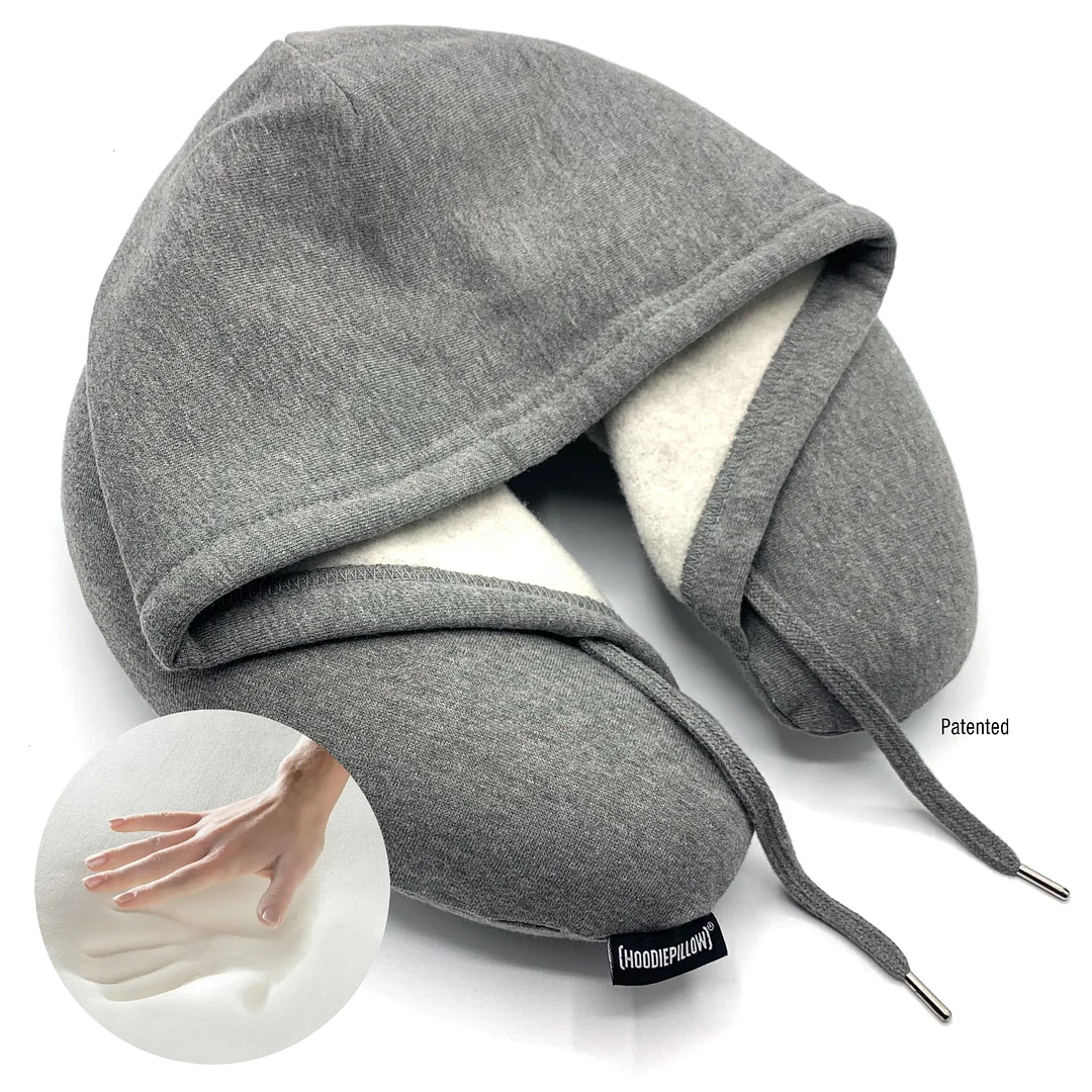 Memory Foam Travel HoodiePillow