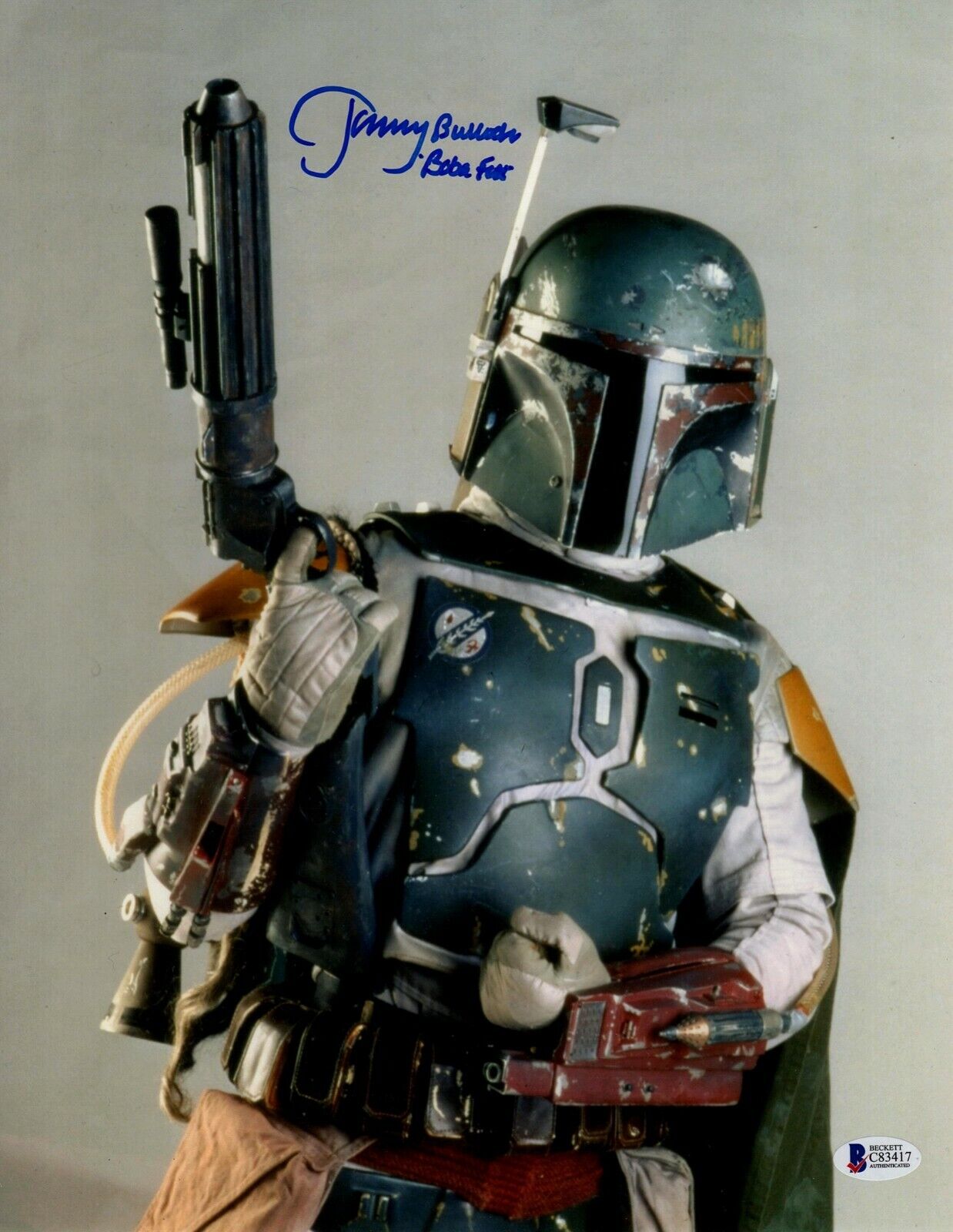 JEREMY BULLOCH Signed STAR WARS Boba Fett