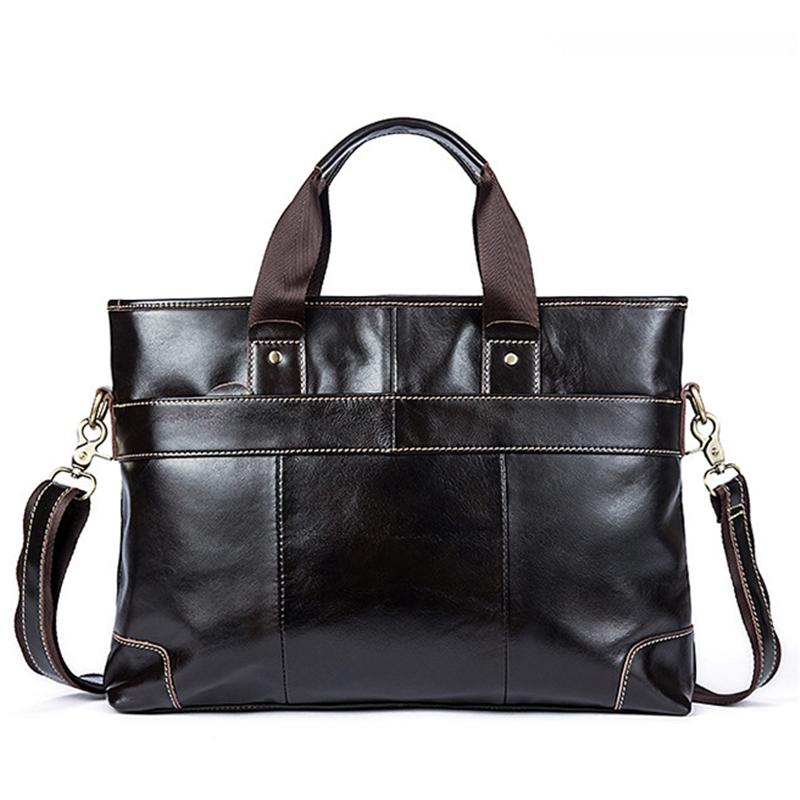 Classic Clean Silhouette Op Grab Handle 14 Inches Padded Compartment Laptop Bag