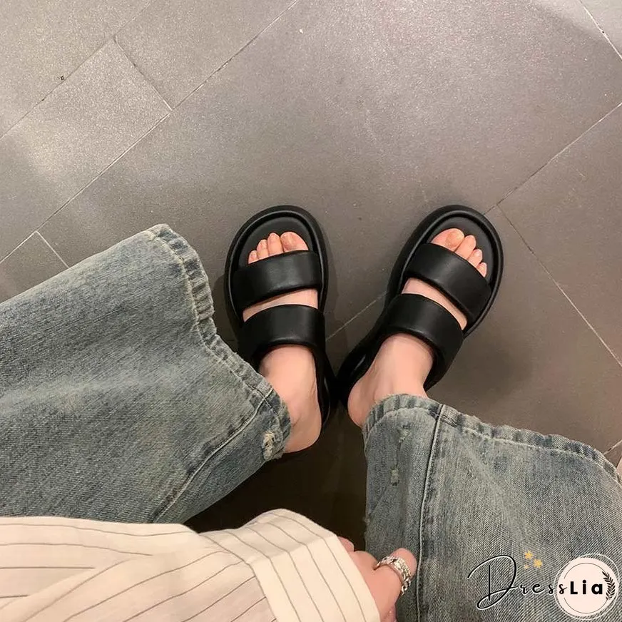 Chic Cloud Bubble Sandals