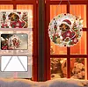 XMAS DIY Acrylic Special Shape Diamond Painting Hanging Pendant Hanging Kit