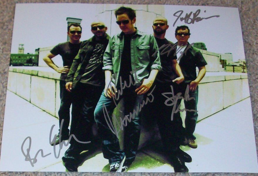 GALACTIC GROUP SIGNED AUTOGRAPH 8x10 Photo Poster painting A w/PROOF BY ALL 5 MEMBERS