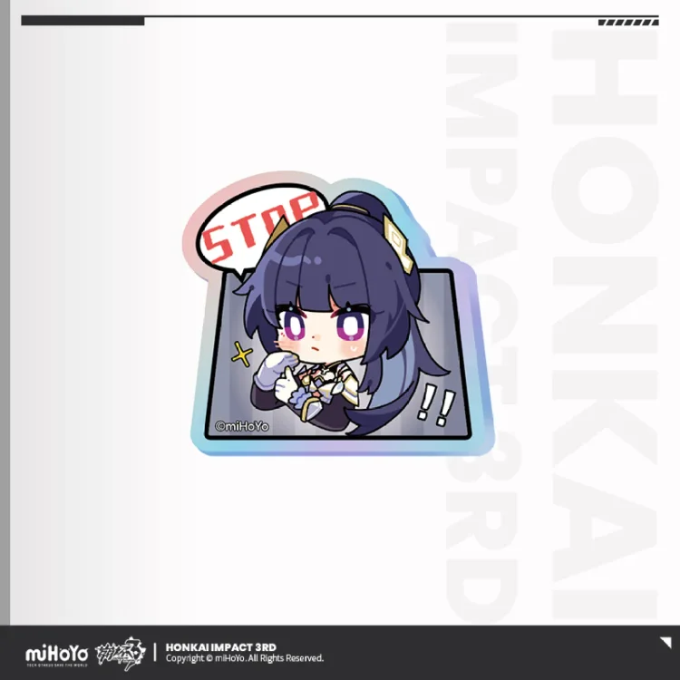 Honkai 3d Badges [Original Honkai Official Merchandise]