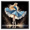 (Counted/Stamped)Ballet Alice Silhouette-11CT Cross Stitch 40*40cm