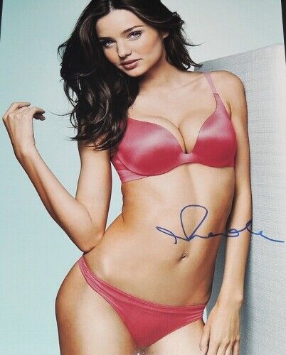 Miranda Kerr Signed - Autographed Victoria's Secret 11x14 inch Photo Poster painting with COA