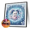 Katze speziell geformte 5D-DIY-Teilbohrer-Diamant-Kunstset f&uuml;r Erwachsene Anf&auml;nger Wohnaccessoires Diamanten-Gem&auml;lde Edelsteinkunst 30x30cm