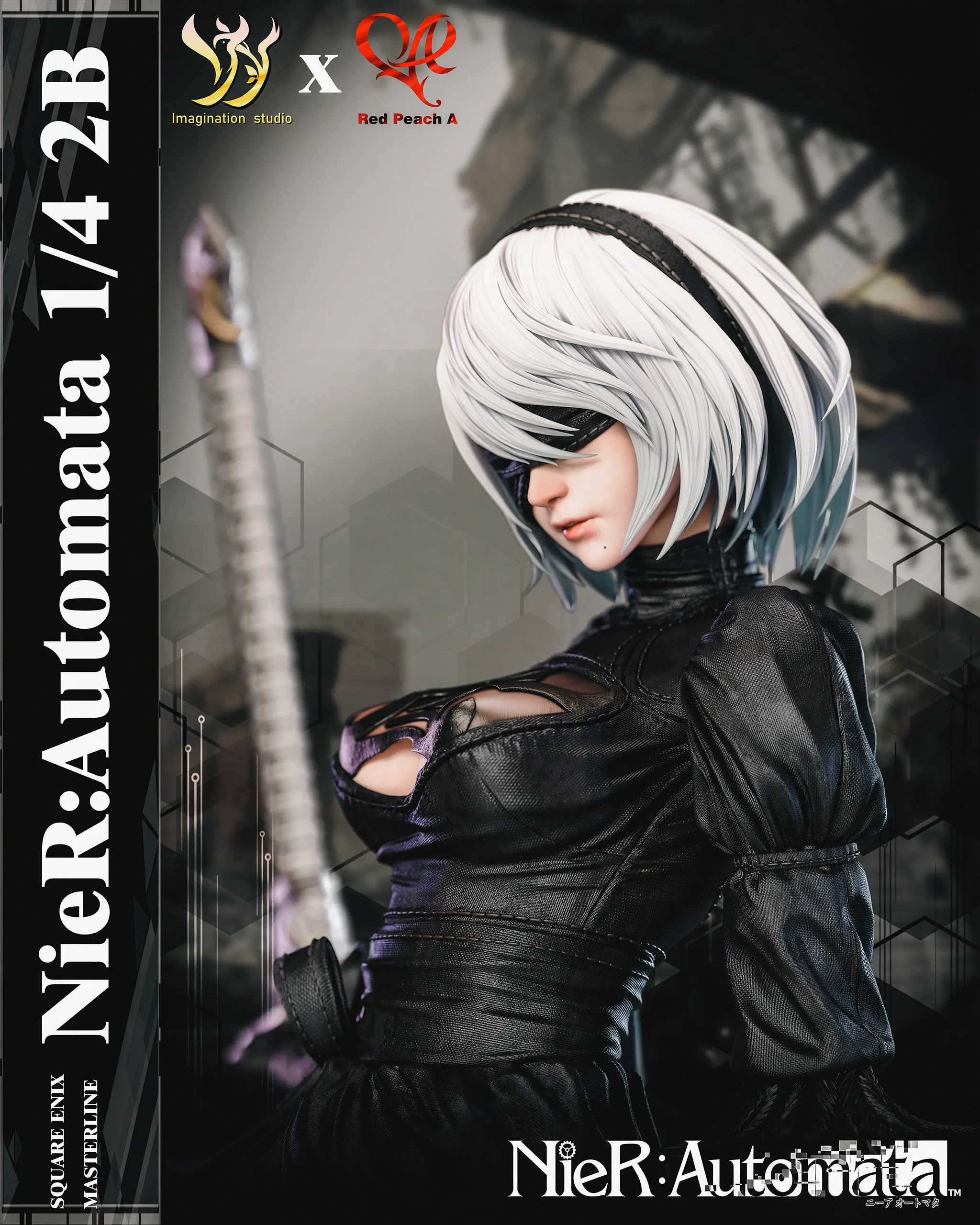 Nier Automata - Figurine 2B Ichibansho Ver.1 1 A