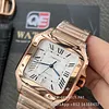 Cartier Santos Large WGSA0018 Rose Gold with White Dial (40mm) Super clone