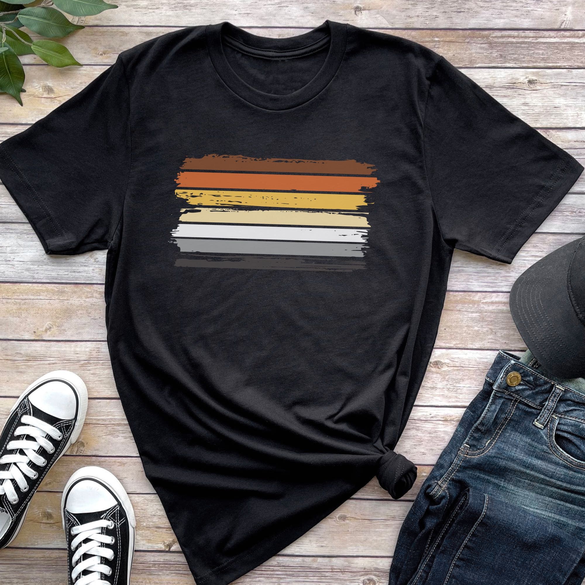 Grunge bear pride t-shirt
