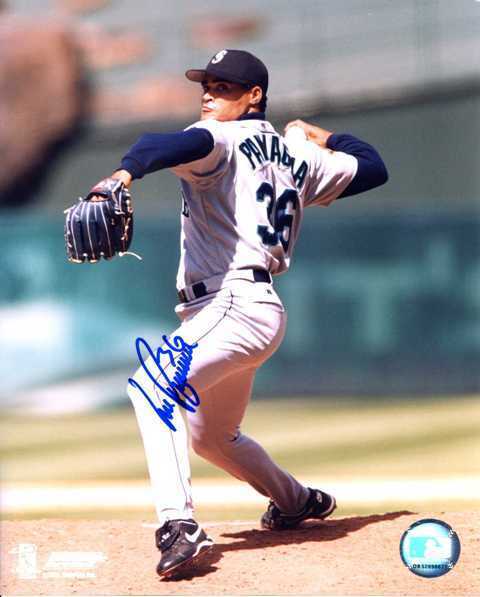 Jose Paniagua Seattle Mariners Autographed Signed 8x10 Photo Poster painting CFS COA