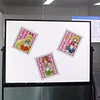 (3pcs)Sailor Moon Partial Counted Cross Stitch Fridge Magnet Kit 14CT 2-Strand 7x8cm Backstitch