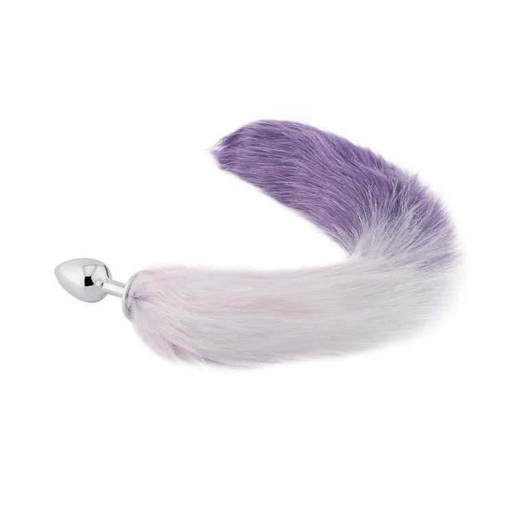 Purple Wolf Tail Plug 16