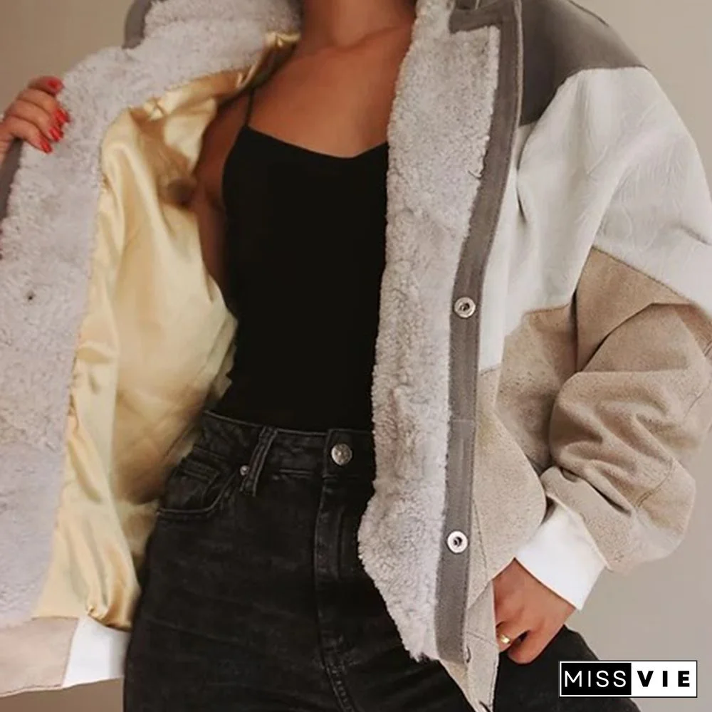 Vintage Striper Women's Cotton Jacket