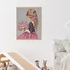 Diamond Painting-DIY Crystal Rhinestone Girl
