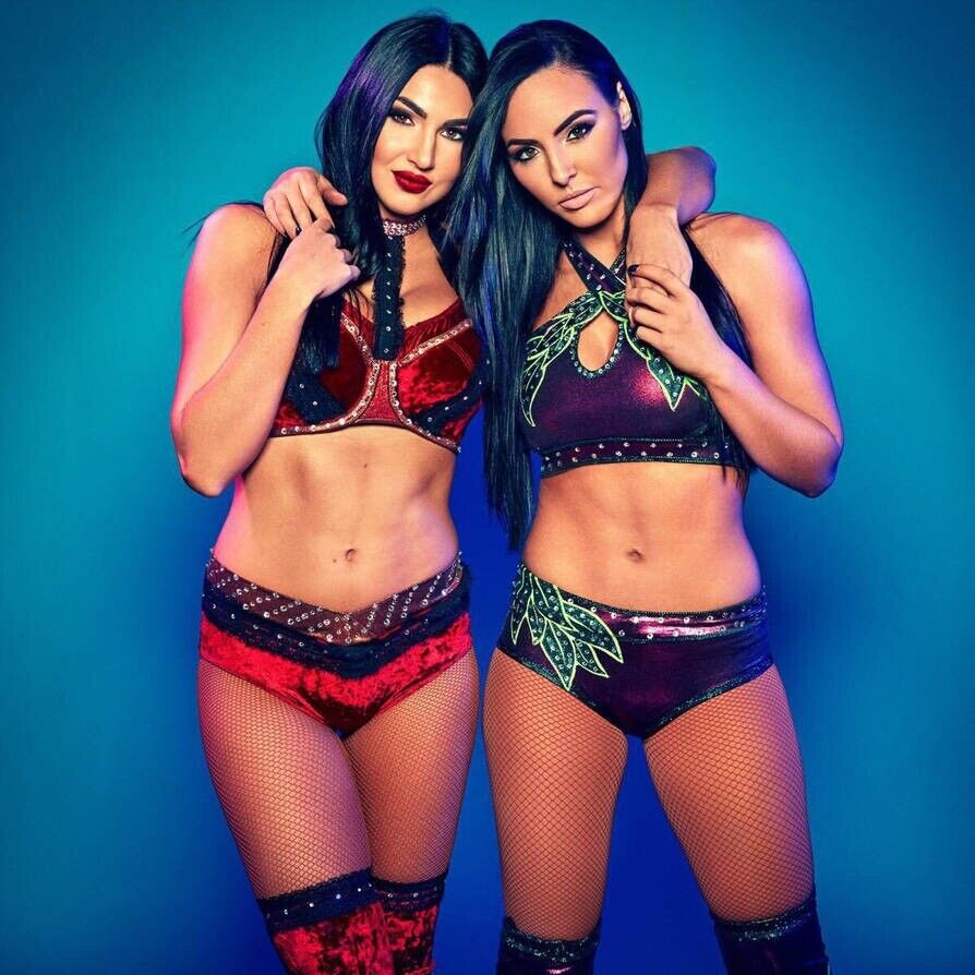 Peyton Royce Billie Kay The Iconics 8x10 Photo Poster painting Print Tag Champions WWE NXT new