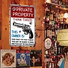 Warning - Vintage Metal Signs(8*12Inch)  - Warning