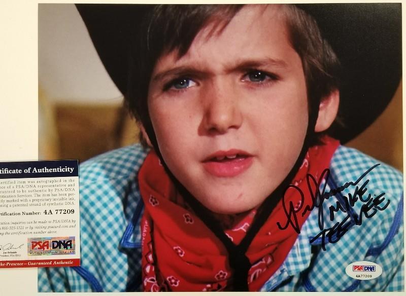 PARIS THEMMEN Signed 8x10 Photo Poster painting #1 Mike Teavee Willy Wonka Auto ~ PSA/DNA COA