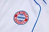 Joyfball 2025/2026 Kids Size Bayern Munich Long Zipped Jacket White Football Jersey Retro-Version 1:1 Thai Quality 