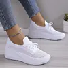 Gioiacombo&trade; Nuove scarpe casual traspiranti con zeppa da donna
