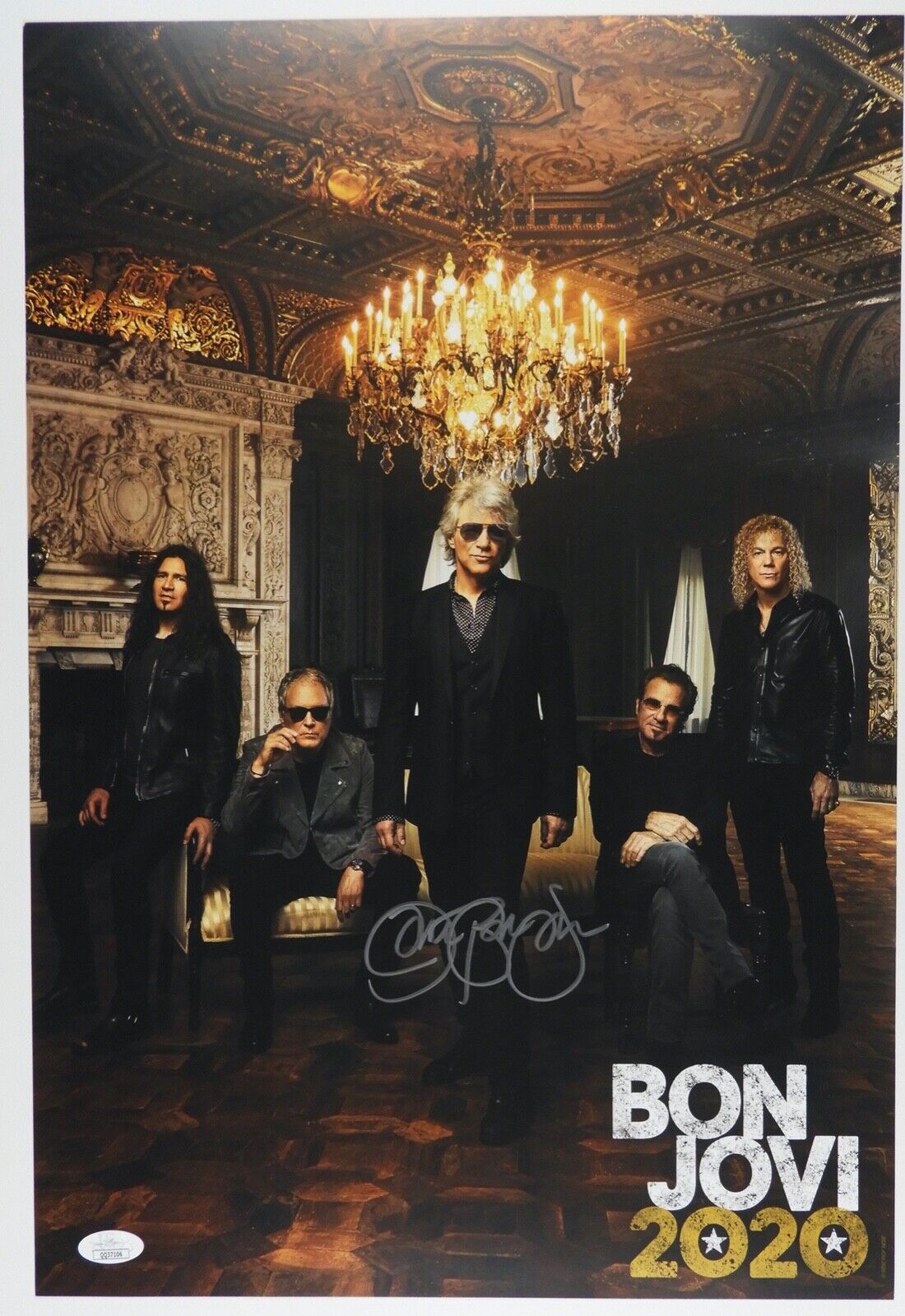 Jon Bon Jovi JSA Signed Autograph Poster Lithograph 2020 13 x 19