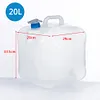Collapsible Water Container Outdoor Hiking Fishing Camping Water Bag Tank