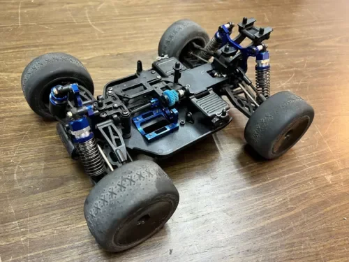 Dronehint Used Kyosho 1/16 Scale Mini Inferno With Alloy Hop up Parts Parts