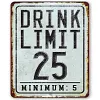 Drinking Limits - Metal Tin Signs(8*12Inch/12*16Inch) - Bar