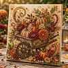 DIY Pearl Painting - Handmade Self - Adhesive Pearls - Autumn Pumpkin