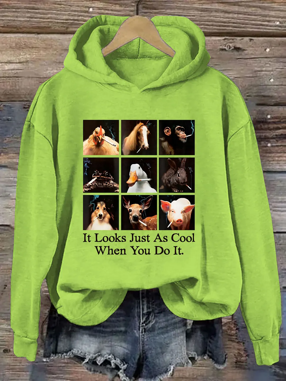 It Looks Just as Cool When You Do It Hoodie