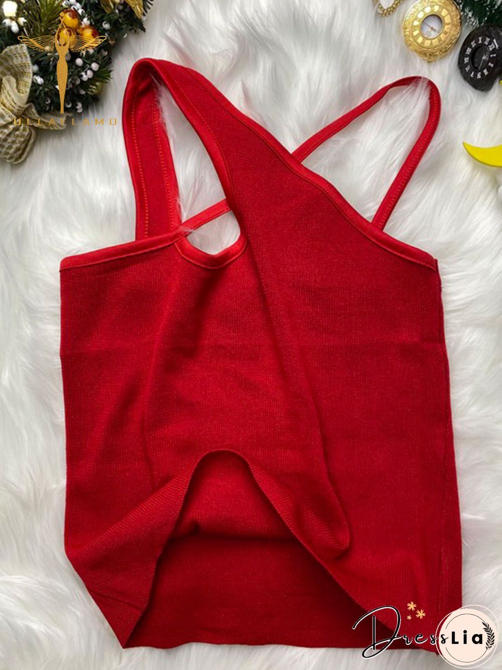 Sexy Cross Camis Slim Female Camisole Summer Hollow Out Streetwear Sleeveless Crop Top Solid Color Cotton Basic Women Camisole