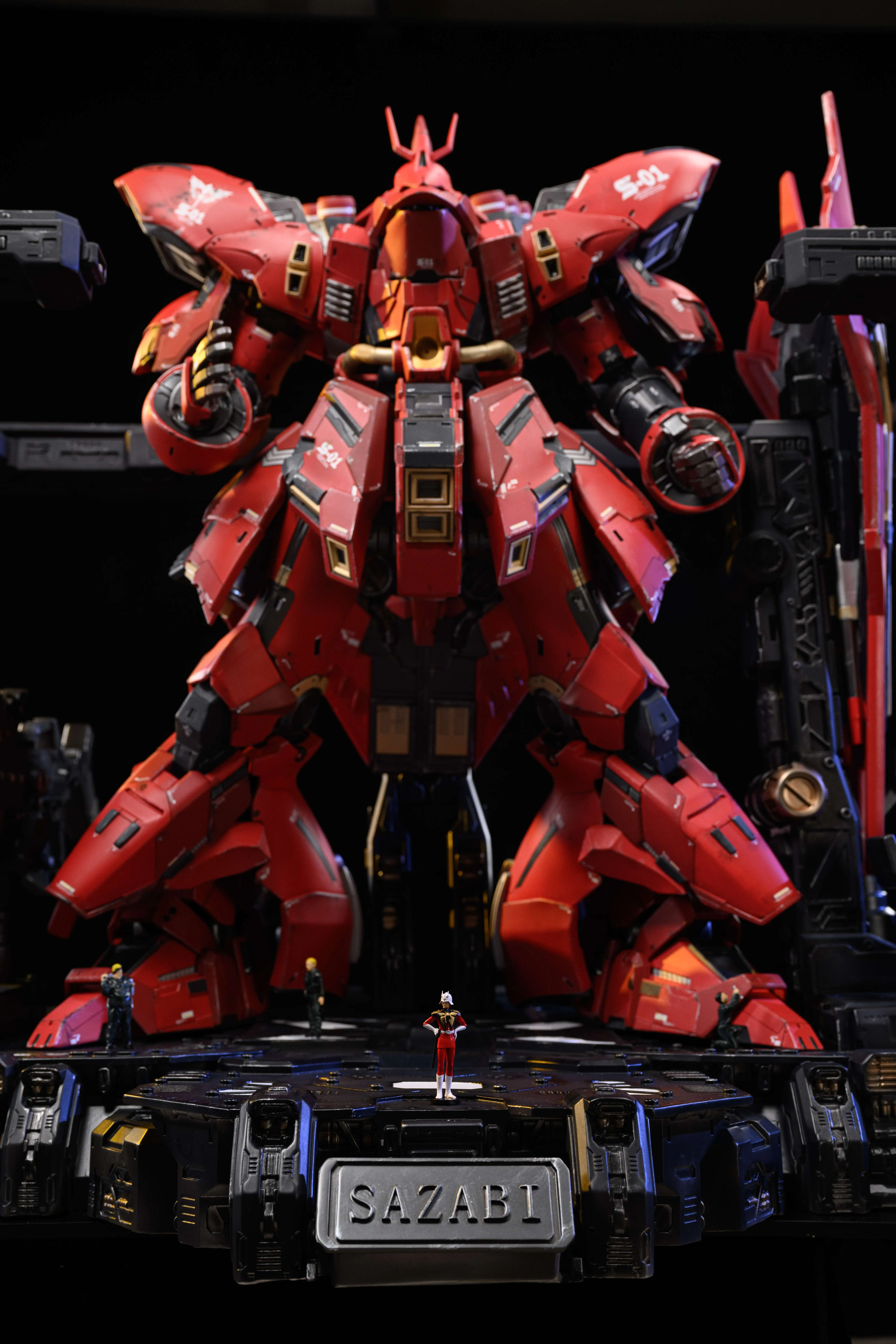 JJSD Studio - Gundam -Sazabi 1/30 Scale Action Figure-