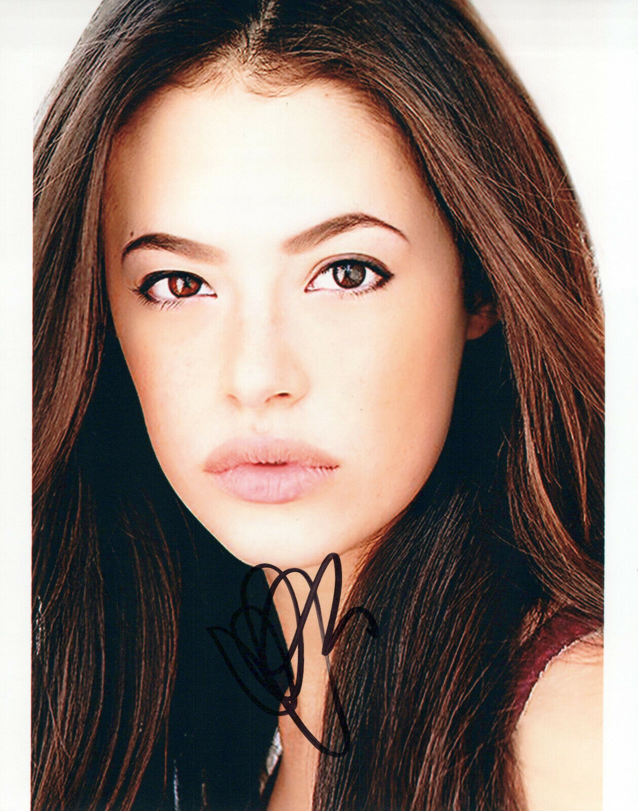 Chloe Bridges glamour shot autographed Photo Poster painting signed 8x10 #16