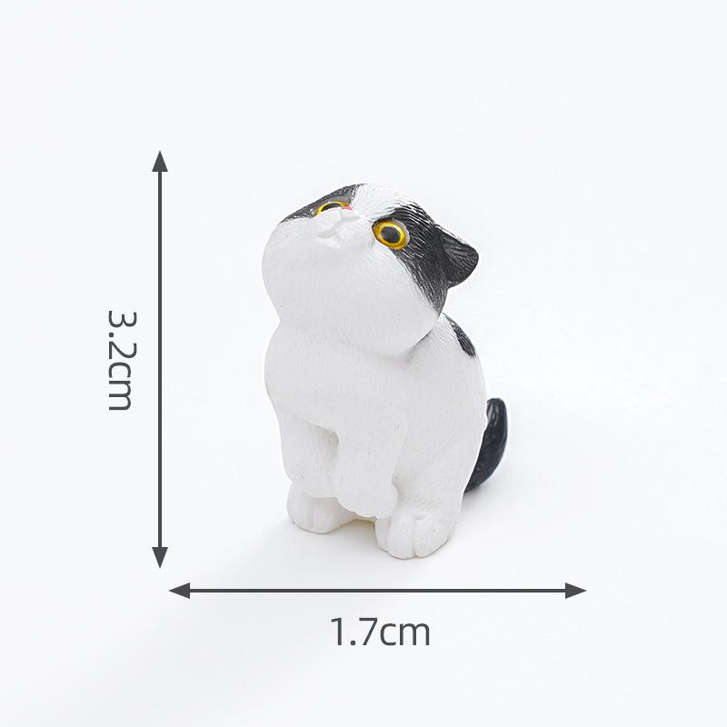 Mini Cat Scene Resin Charms