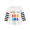 Kid Baby Boys Girls Tee Tops Long Sleeves Print Cartoon T-Shirt