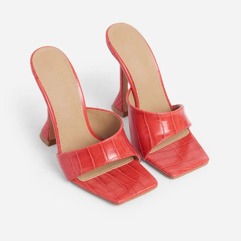 Plus 35-43 Spring Women Thin High Heel Open Toe Zipper Suede Wedding Leopard Ladies Black Sandal Shoes Sapato Feminino Sexy