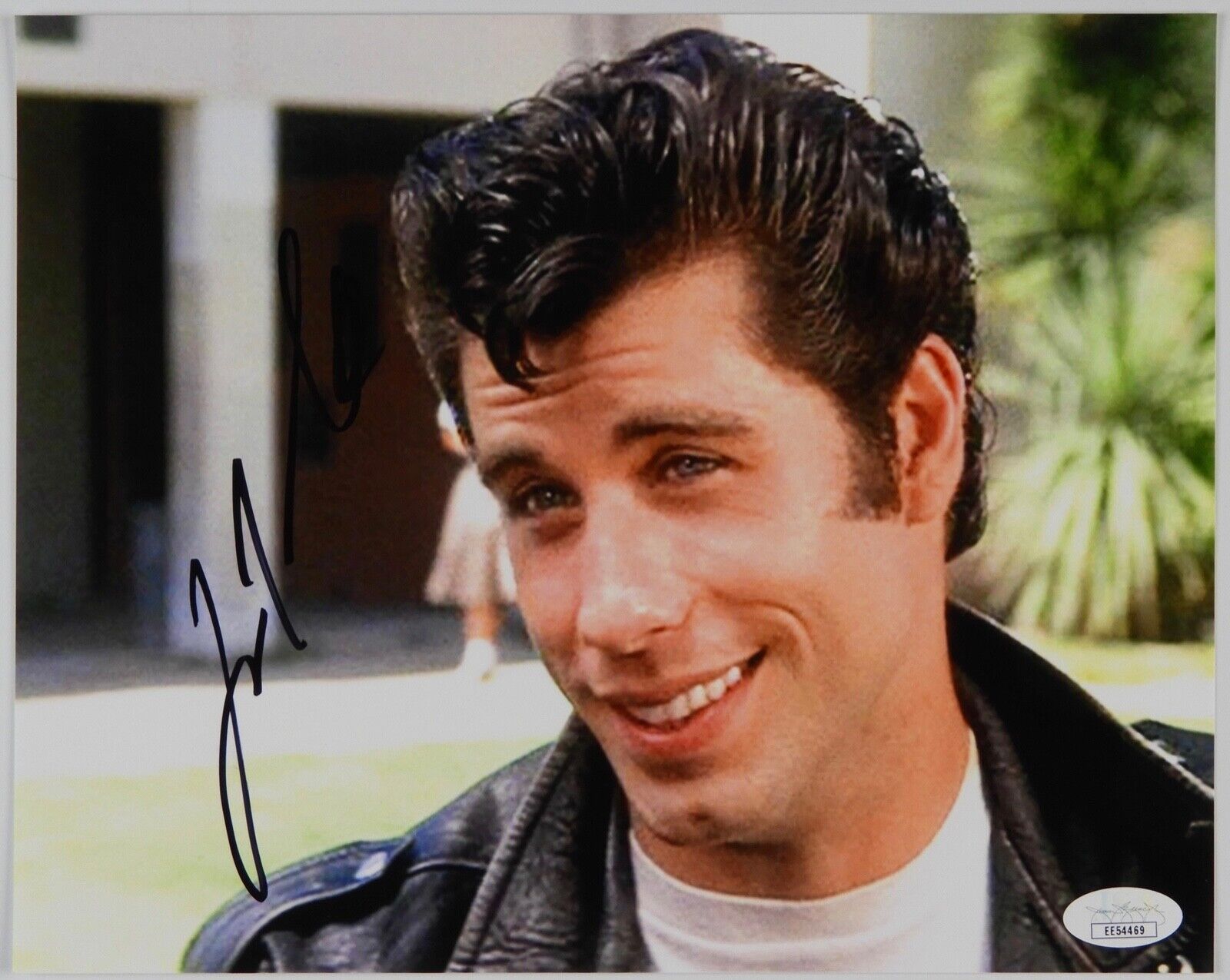 John Travolta Grease Autograph Signed Photo Poster painting JSA 8 x 10