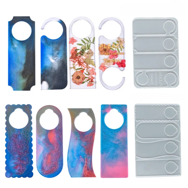 Door Hanger Silicone Resin Mold(2 PCS)