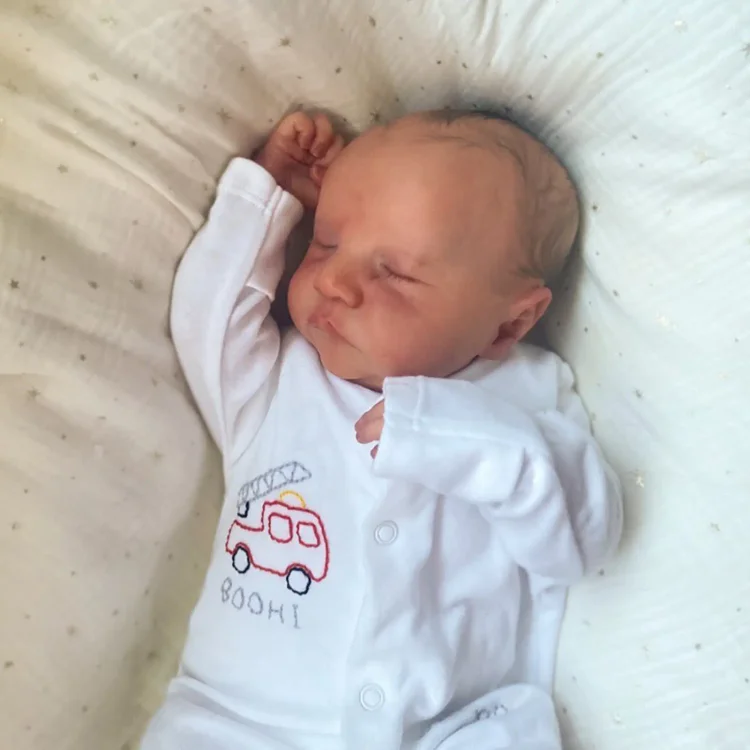 [New] 20" Reborn Lifelike Sleeping Baby Boy Lelina Cloth Body Reborn Doll：Realistic Reborn Baby Dolls By Rsgdolls®
