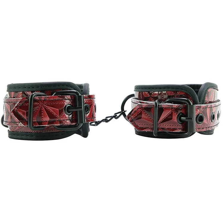 Pornhint Ouch Luxury Ankle Cuffs Burgundy