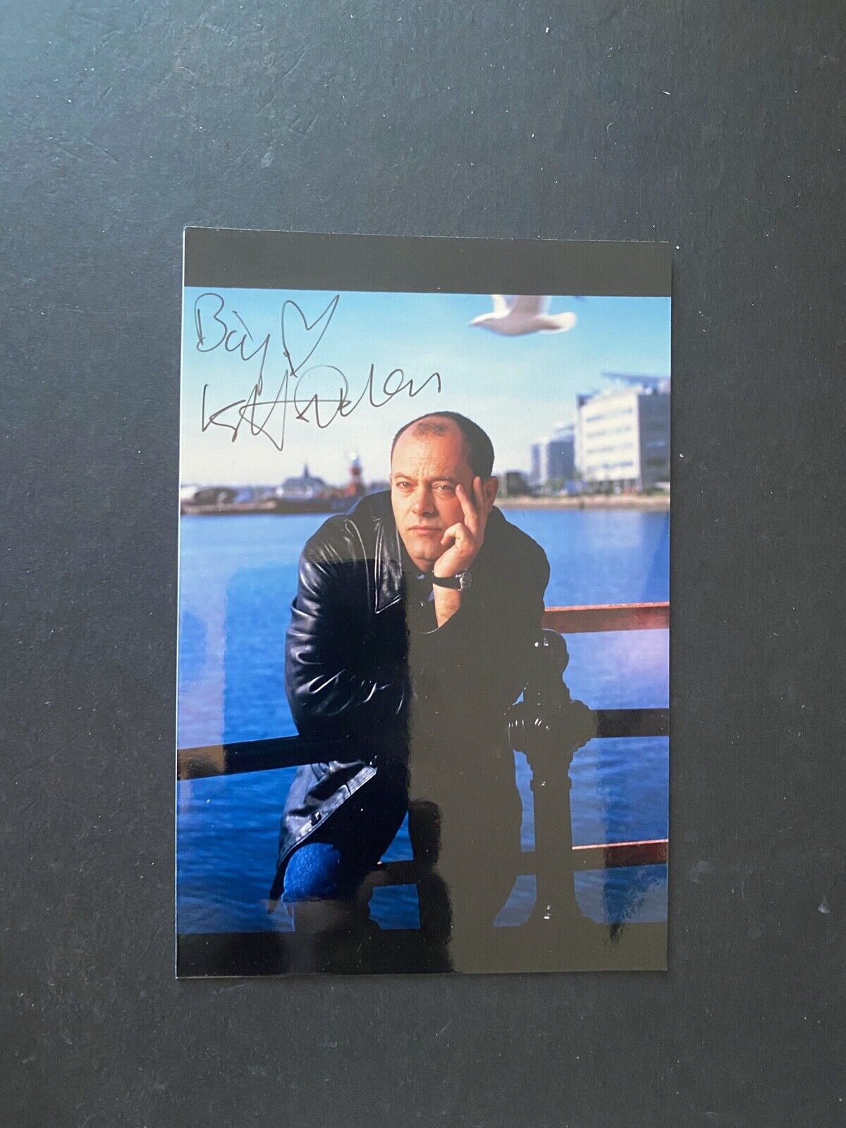 KEITH ALLEN - CHART TOPPING SINGER & ACTOR - SUPERB SIGNED Photo Poster paintingGRAPH