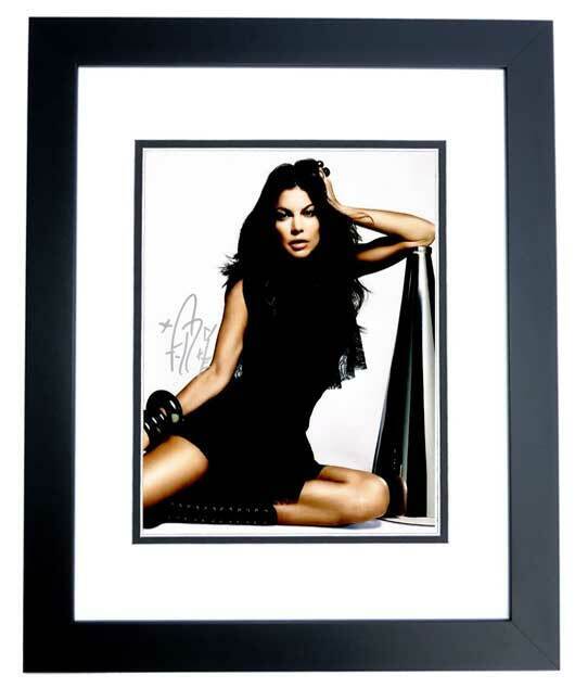 Fergie Signed - Autographed Black Eyed Peas Singer 11x14 inch Photo Poster painting FRAMED