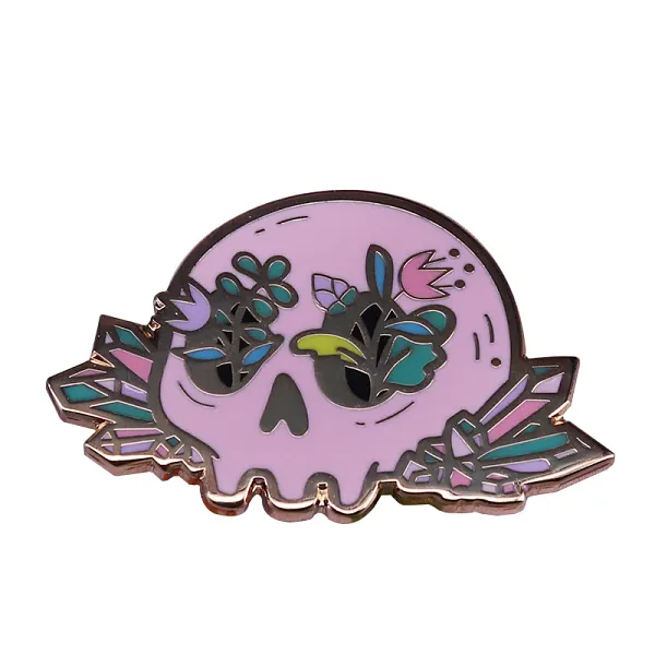 Foto del pin Skeleton Couple Glitter 3