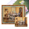Sewing Woman-14CT Stamped Cross Stitch 50*40cm