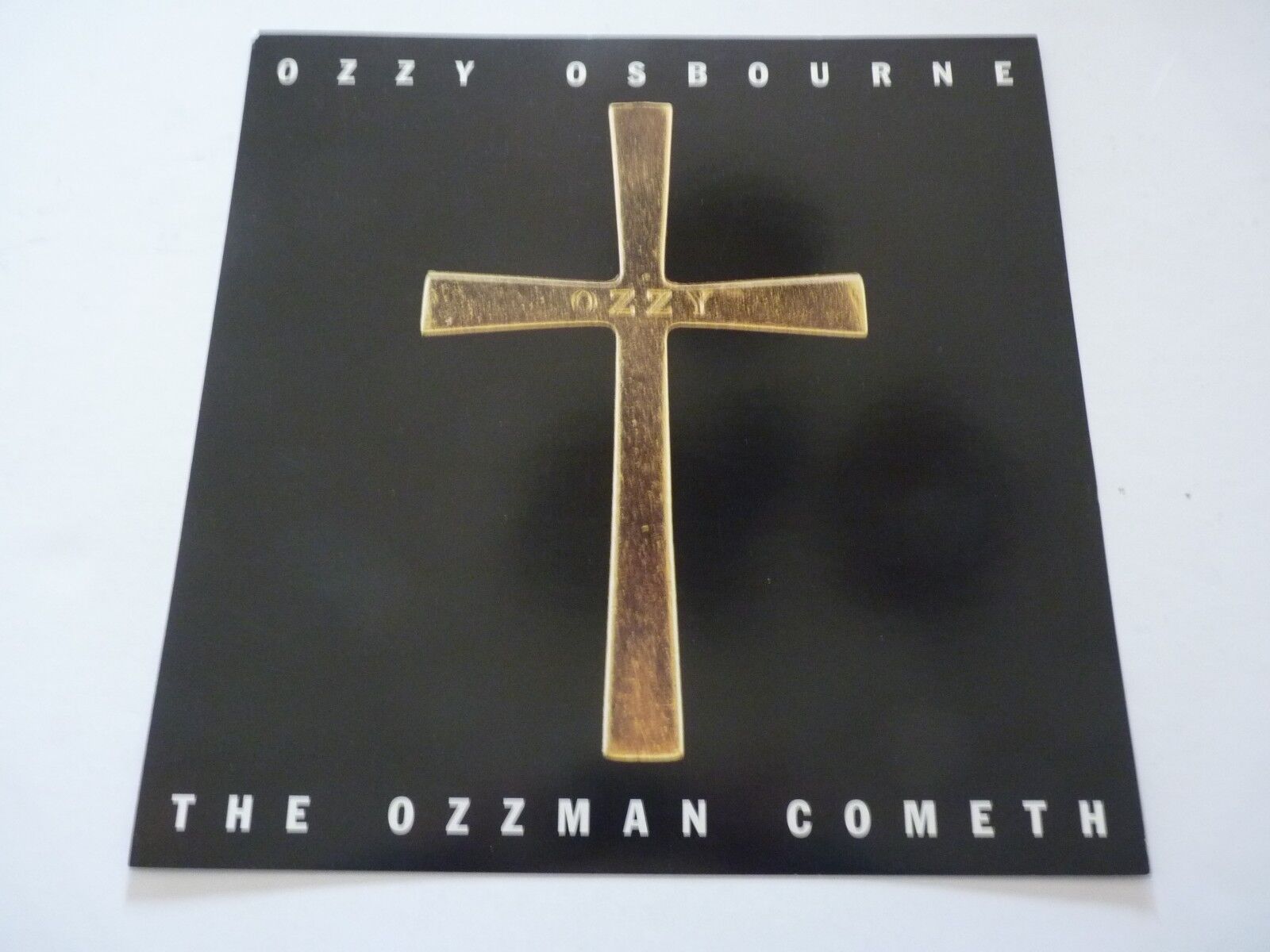 Ozzy Osbourne Ozzman Cometh 1997 LP Record Photo Poster painting Flat 12x12 Poster