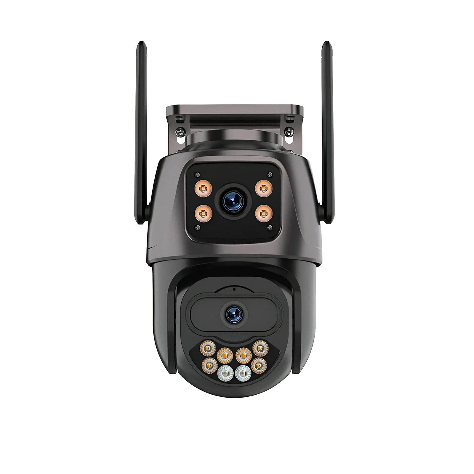 4K 8MP WiFi Surveillance Camera, Dual Lens, 4X Digital Zoom, AI Human Detect, ONVIF, Outdoor Security PTZ IP Cameras