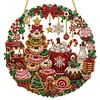 Diamond Art Kit Christmas Sweet Wreath Window Ornament 9.45x9.45in