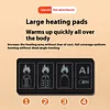 28 Heating Zone Smart Electric Heated Vest USB/DC Stand Collar Thermal Waistcoat