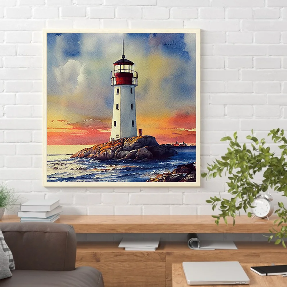 Diamond Painting - Full Round - Lighthouse